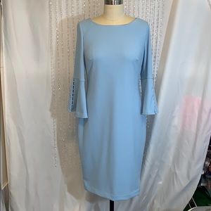 Calvin Klein baby blue dress